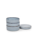 Set De 3 Bols Empilables - Bleu Pur