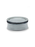 Bowl + 2 Plates - Blue Pure - By Pascale Naessens