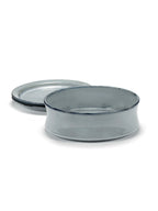 Bowl + 2 Plates - Blue Pure - By Pascale Naessens