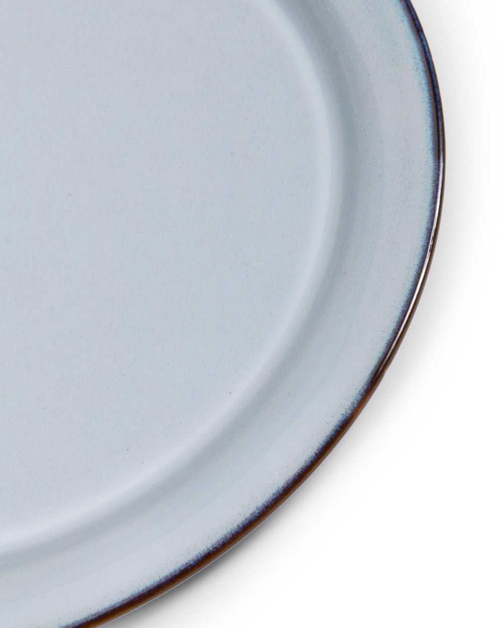 Set Of 4 High Plates - M - Pure Blue