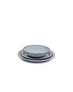 Set Of 4 High Plates - M - Pure Blue
