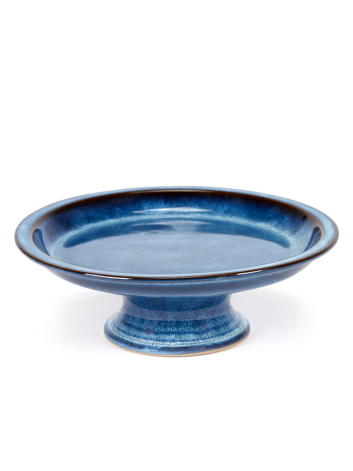 Cake Stand L - Dark Blue Pure - By Pascale Naessens