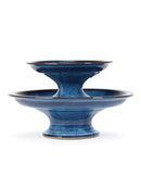 Plato para tartas L - Azul oscuro puro - De Pascale Naessens