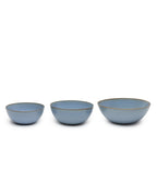 Apero Set 3 Pieces - Smokey - Blue - By Anita Le Grelle