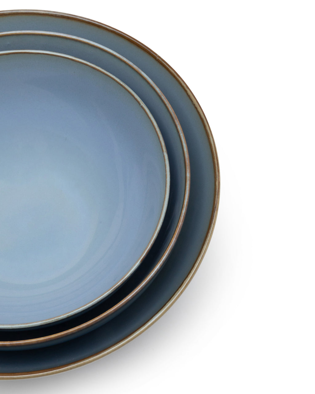 Apero Set 3 Pieces - Smokey - Blue - By Anita Le Grelle