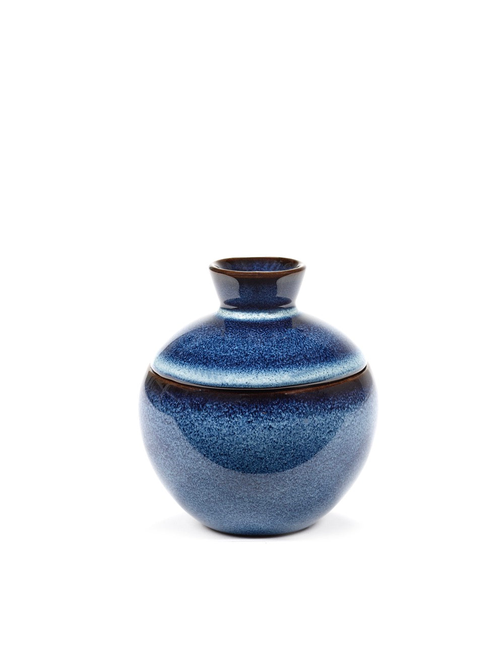 Box + Lid °2 S - Dark Blue Pure - By Pascale Naessens