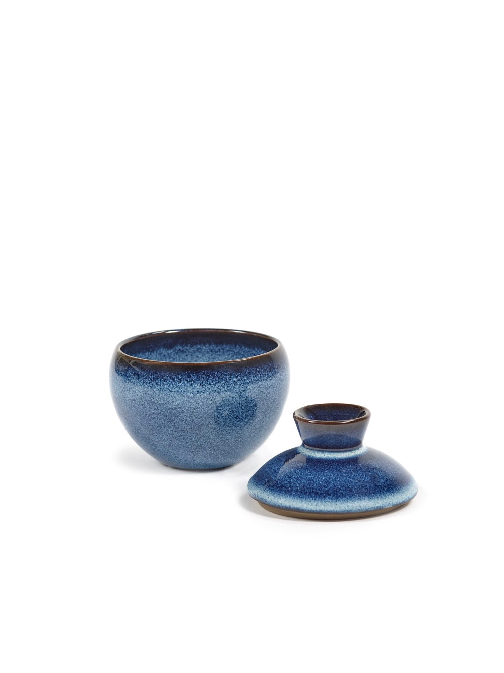 Box + Lid °2 S - Dark Blue Pure - By Pascale Naessens