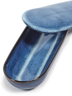 Large Tray With Lid - Dark Blue Pure - By Pascale Naessens