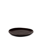 La Mère - Lot De 2 Assiettes - L - Grès - Ébène