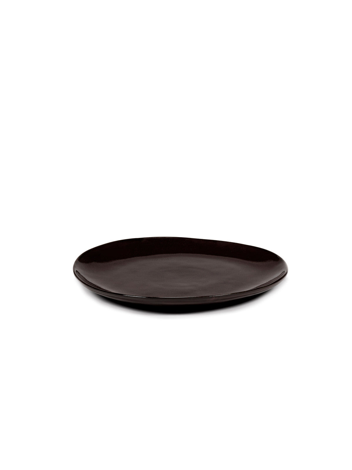 La Mère - Lot De 2 Assiettes - L - Grès - Ébène
