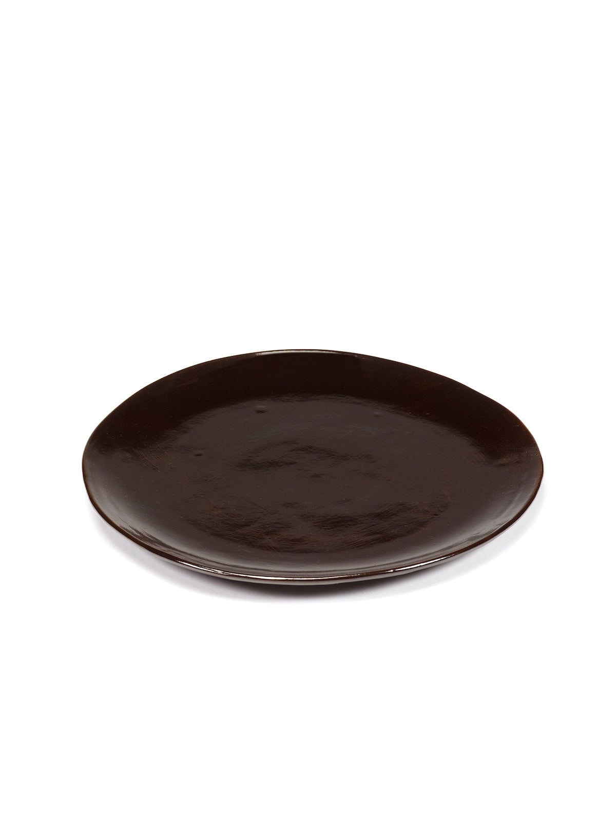La Mère - Lot De 2 Plats De Service - Grès - Ébène