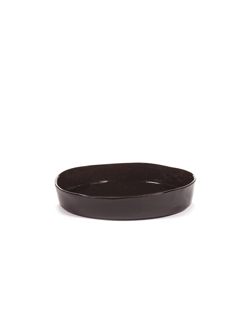 La Mère - Lot De 2 Assiettes Creuses - M - Grès - Ébène