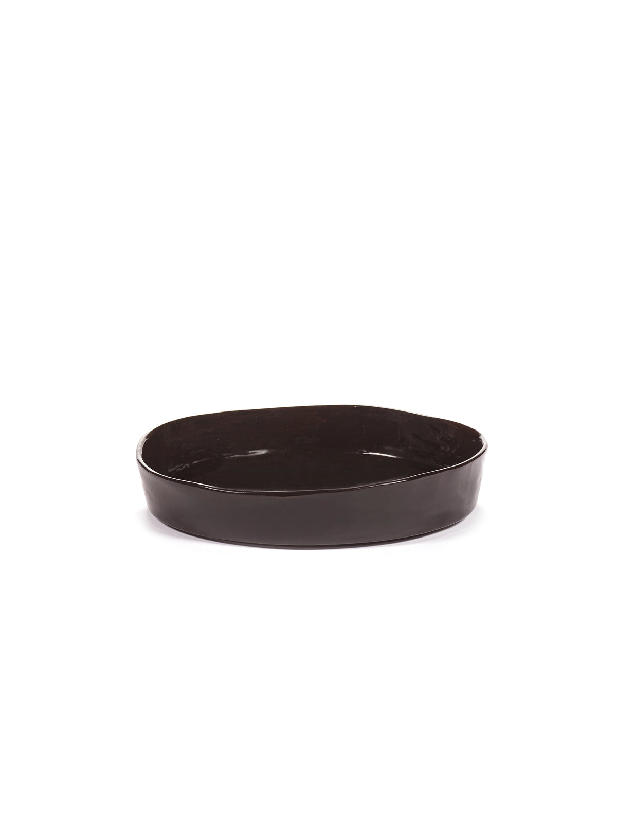 La Mère - Lot De 2 Assiettes Creuses - M - Grès - Ébène