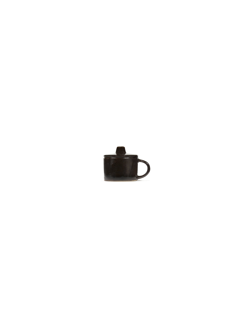 Set Of 2 La Mère Ebony Ristretto Cups + Lid - By Marie Michielssen