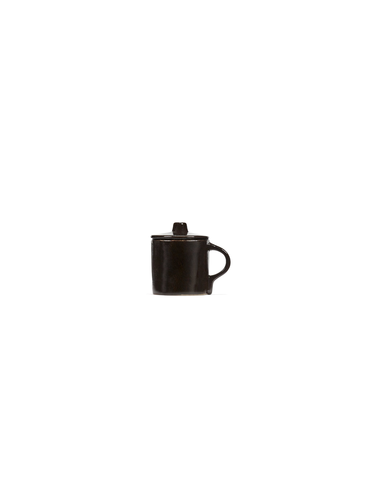 Juego de 2 Tazas de Espresso + Tapa Ébano La Mère - By Marie Michielssen