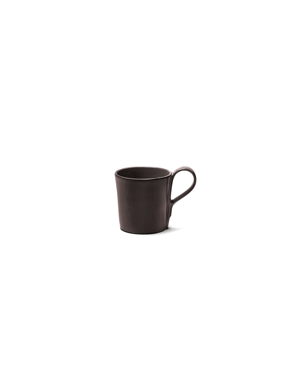 La Mère - Lot De 2 Tasses À Café Avec Anse - Grès - Ébène