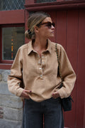 Laura Denim Jacket Camel
