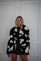 Manteau Fourrure Jaelle - Chocolat