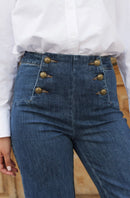 Victorine Dark Denim Jeans