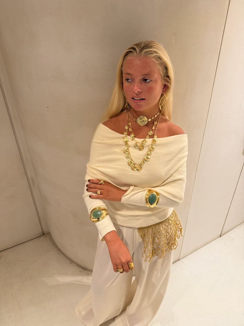 Double Satlite Necklace