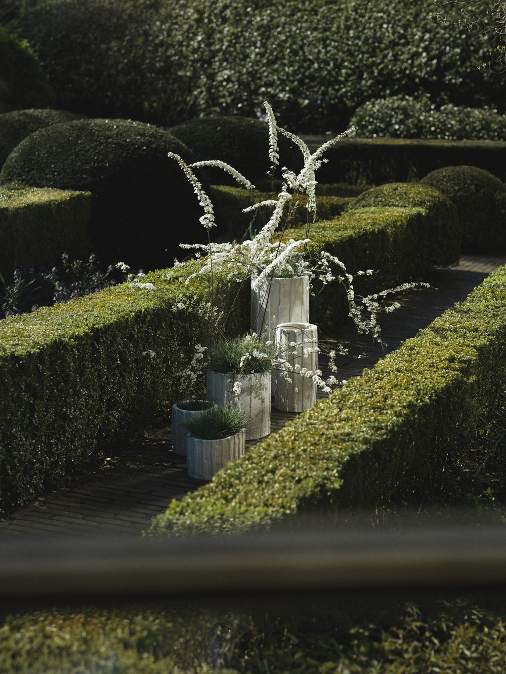 Pottery Rift - Jardinière 03 - S - Grès - Blanc Cassé
