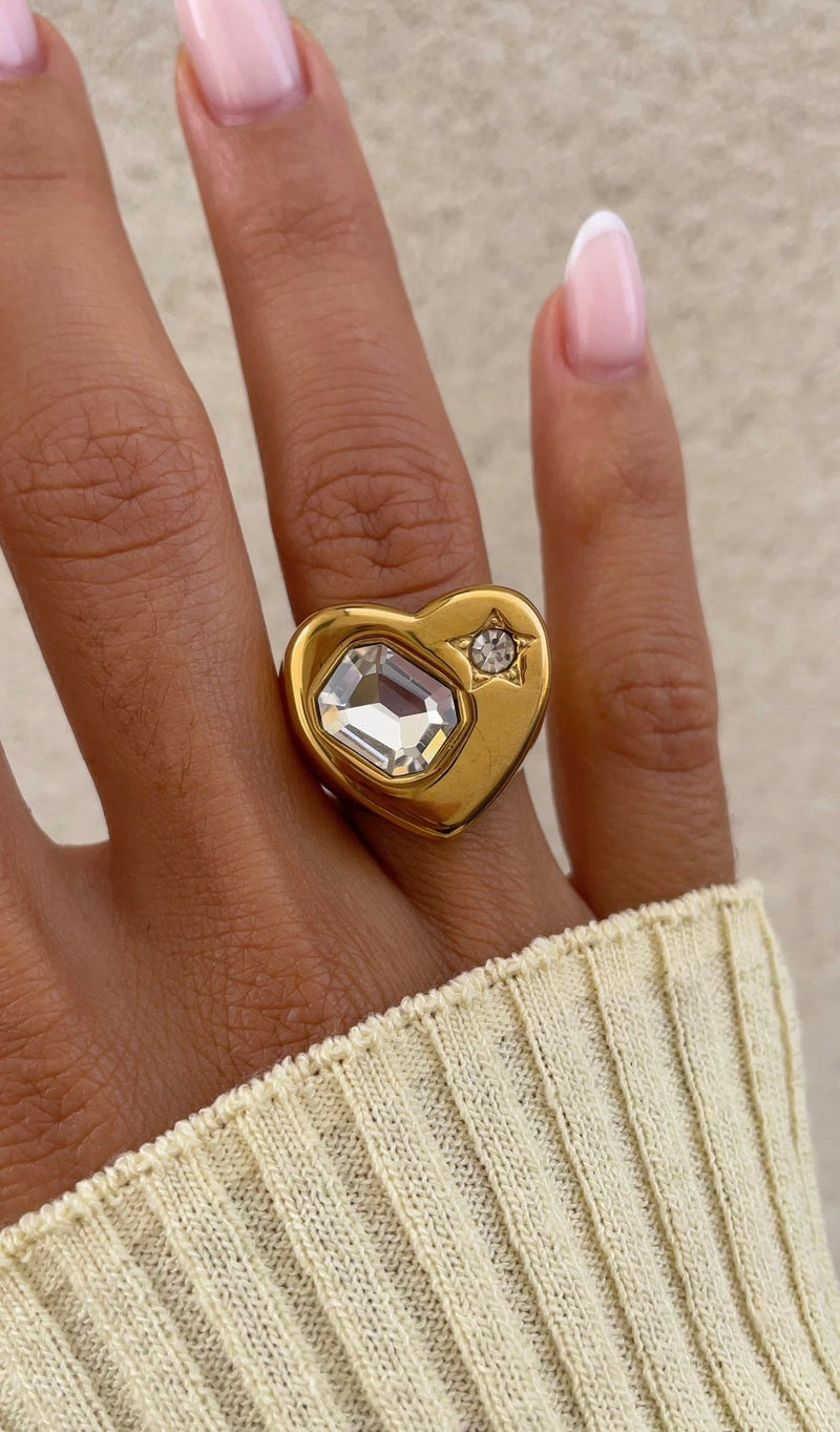 Bague Heart Shine