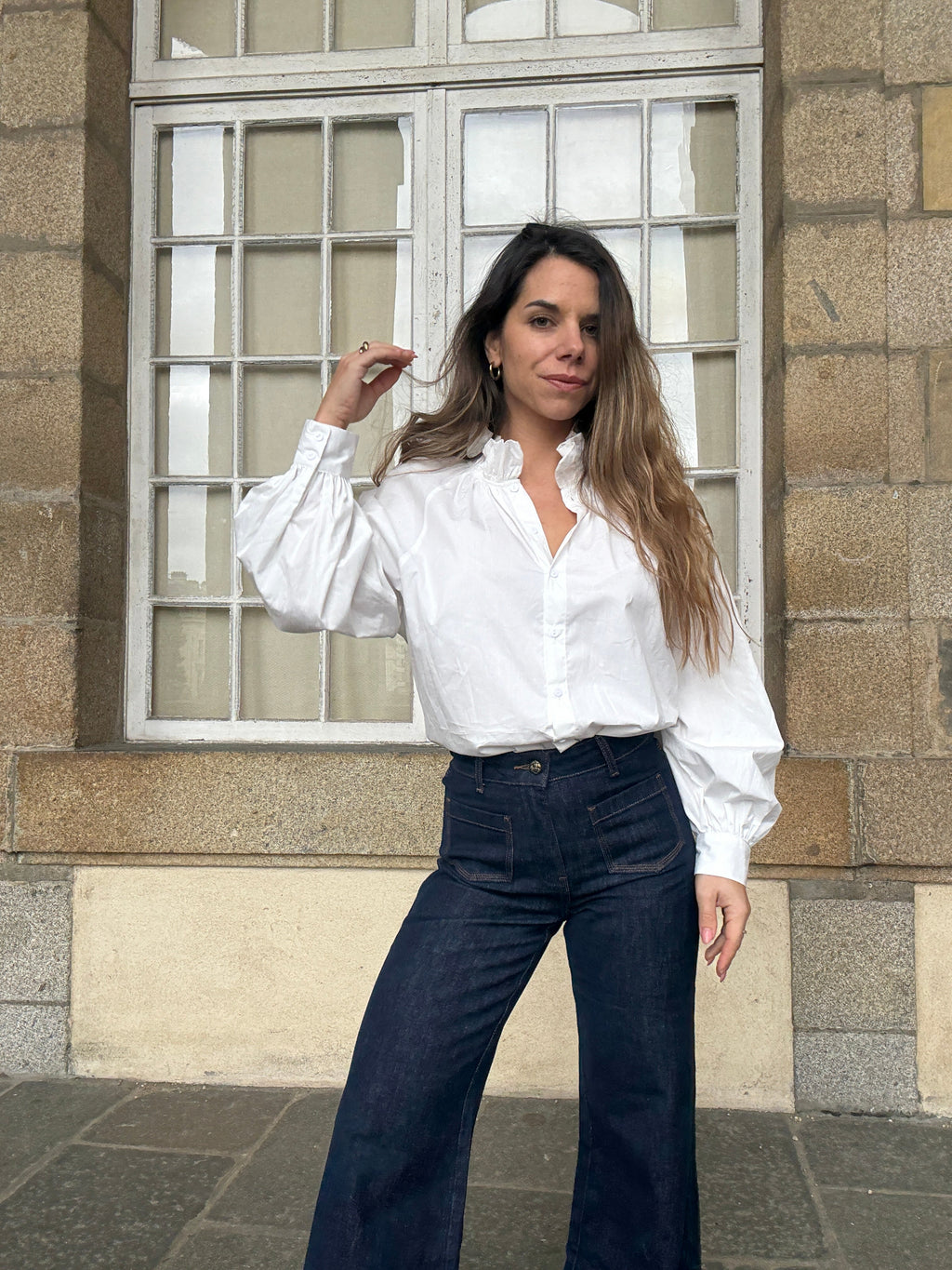 Blusa Mahaut Blanca