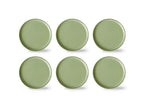 Reed - 6 platos - Loza - Verde bosque con esmalte reactivo