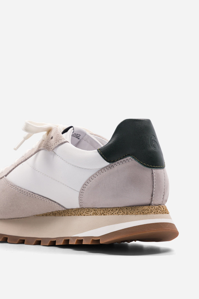 B6 - White / Green - Mixte