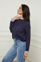 Jeanne sweater - Navy