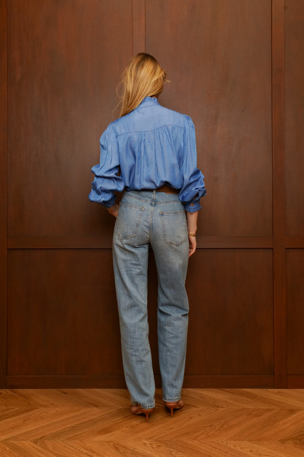 Blouse Sophie - Bleu Clair