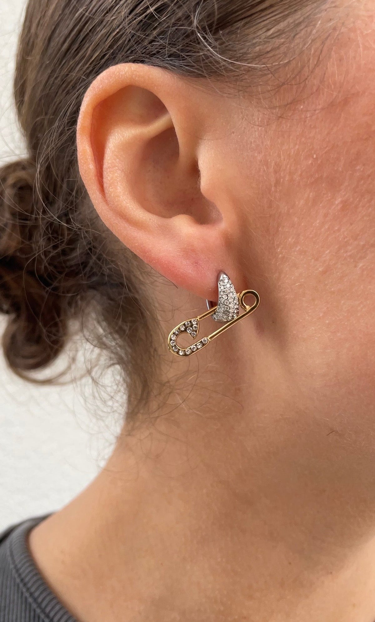 Boucles D'Oreilles Asymmetric Pin