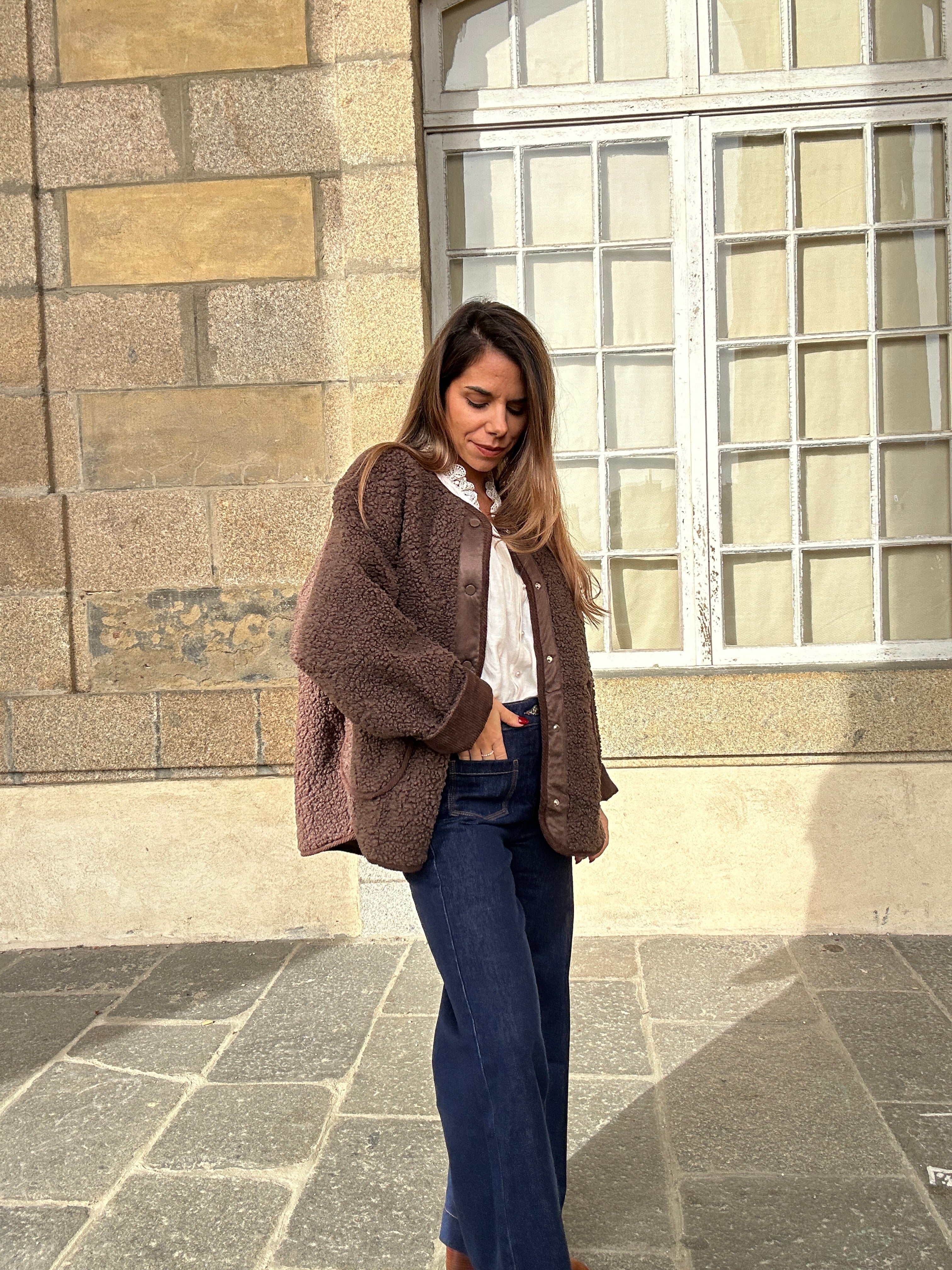 Moumoute Esmée Jacket Brown
