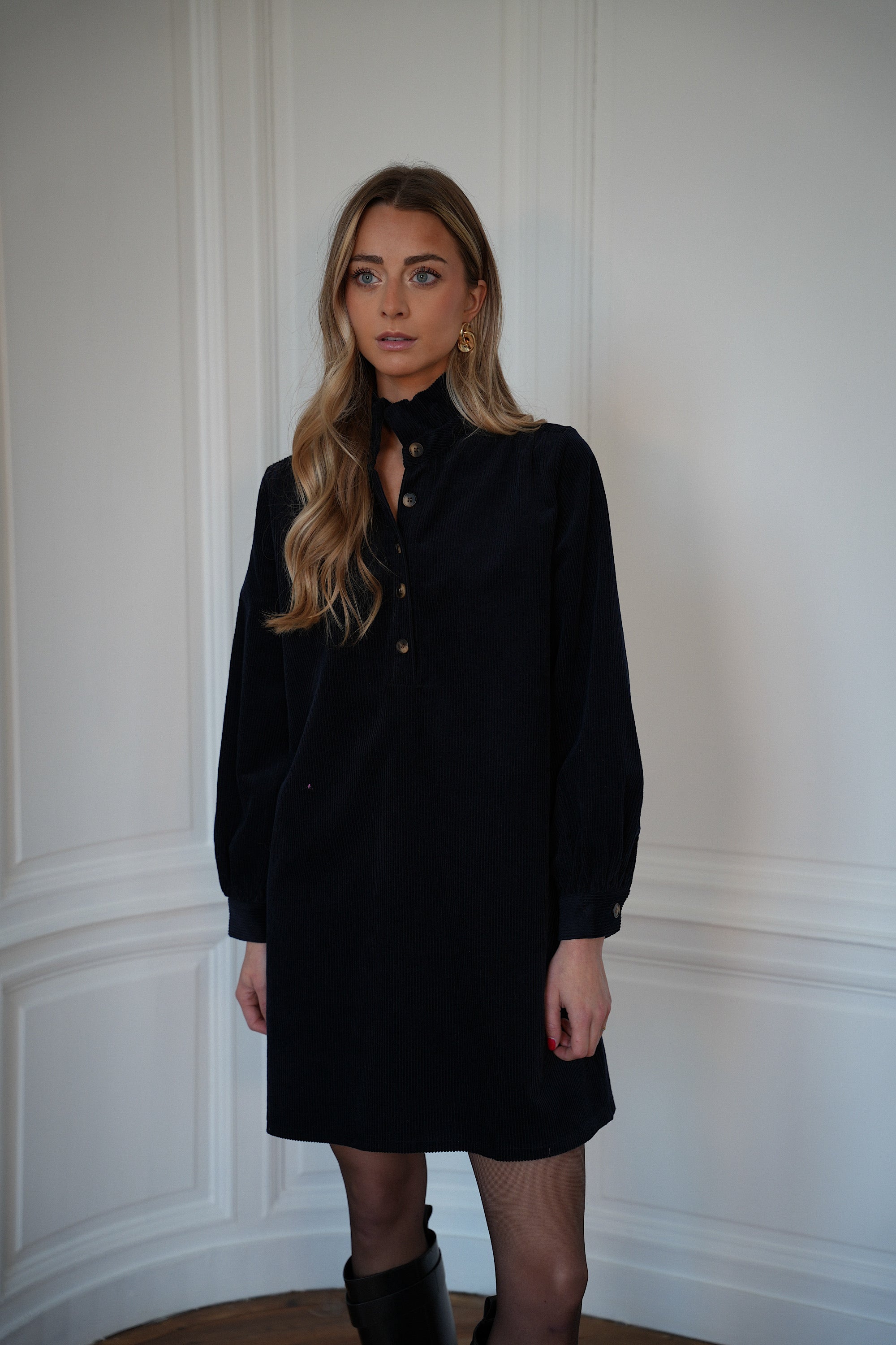 Cristelle Marine - Velvet Dress