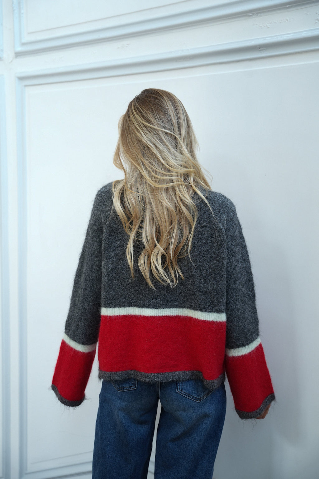 Tommy Loose-Fit Jumper - Tricolour
