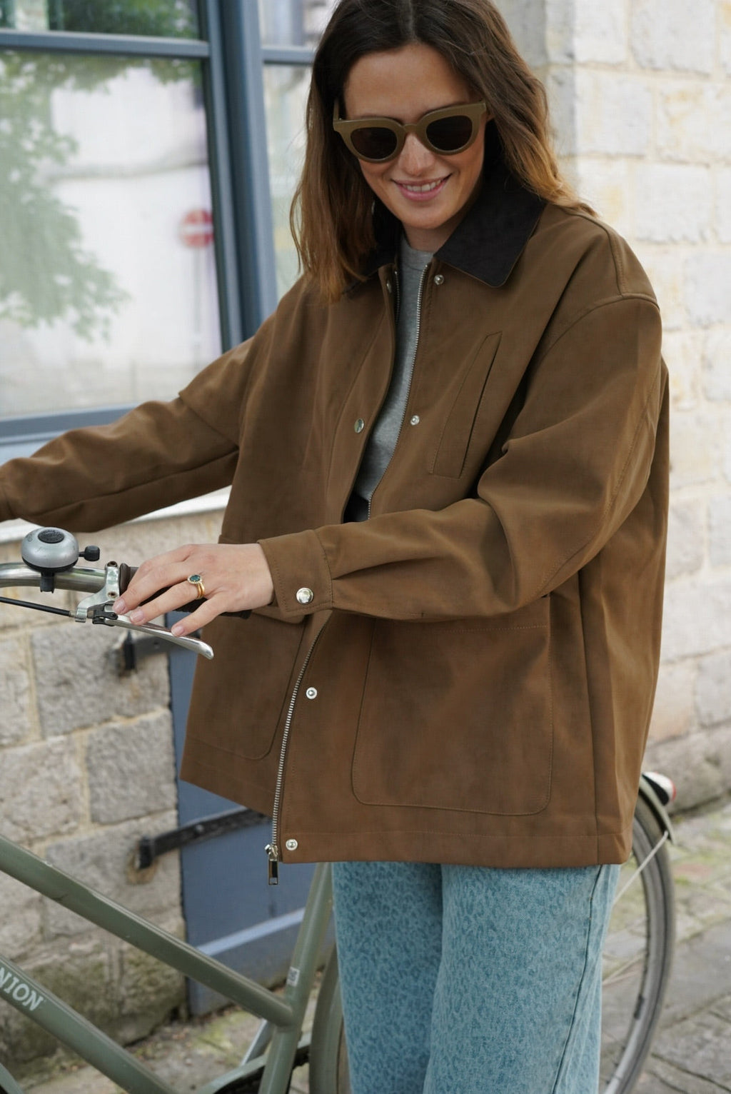 Faustine Taupe Jacket
