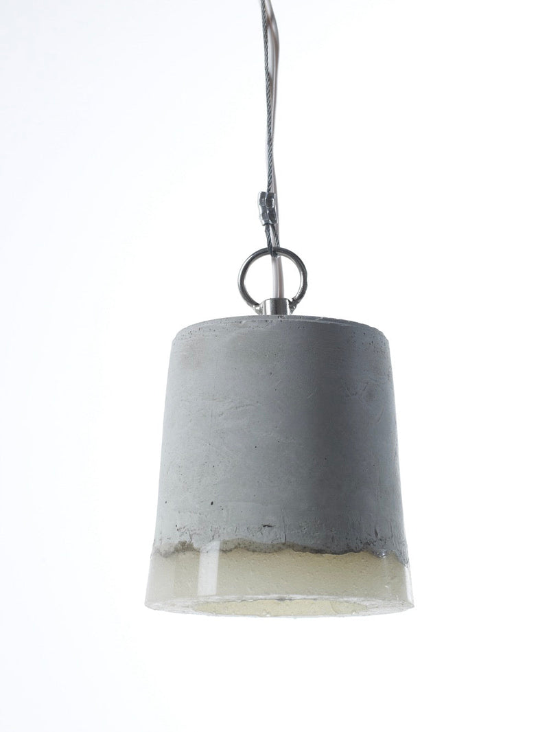 Lampe Suspension - S - Béton - Gris - By Renate Vos