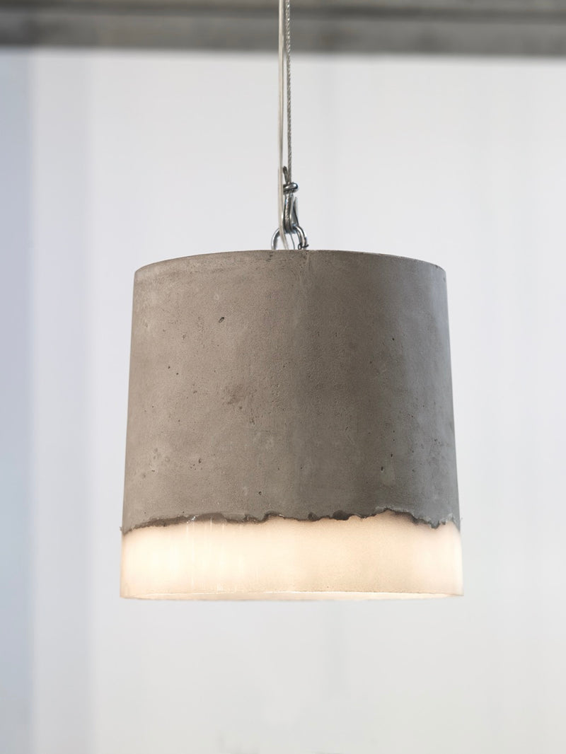 Lampe Suspension - XL - Béton - Gris