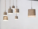 Lampe Suspension - XL - Béton - Gris