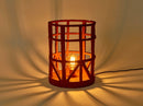 Standing Lampe Paper - Rouge