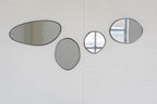 Marie - Miroir A - Acier - Noir