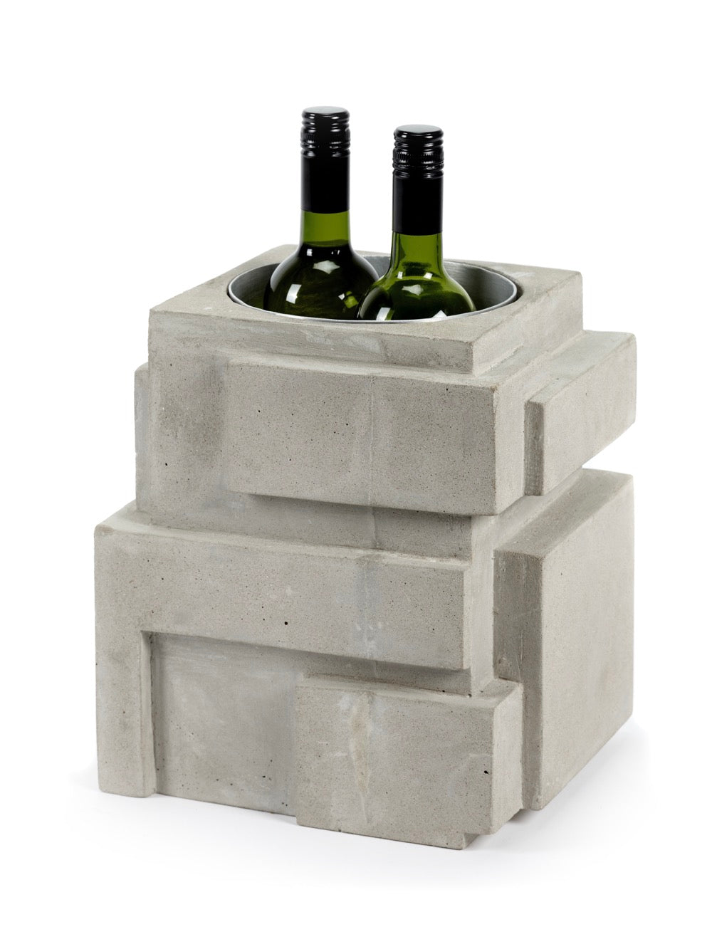 Concrete Wine Cooler - Marie by Marie Michielssen - Grey