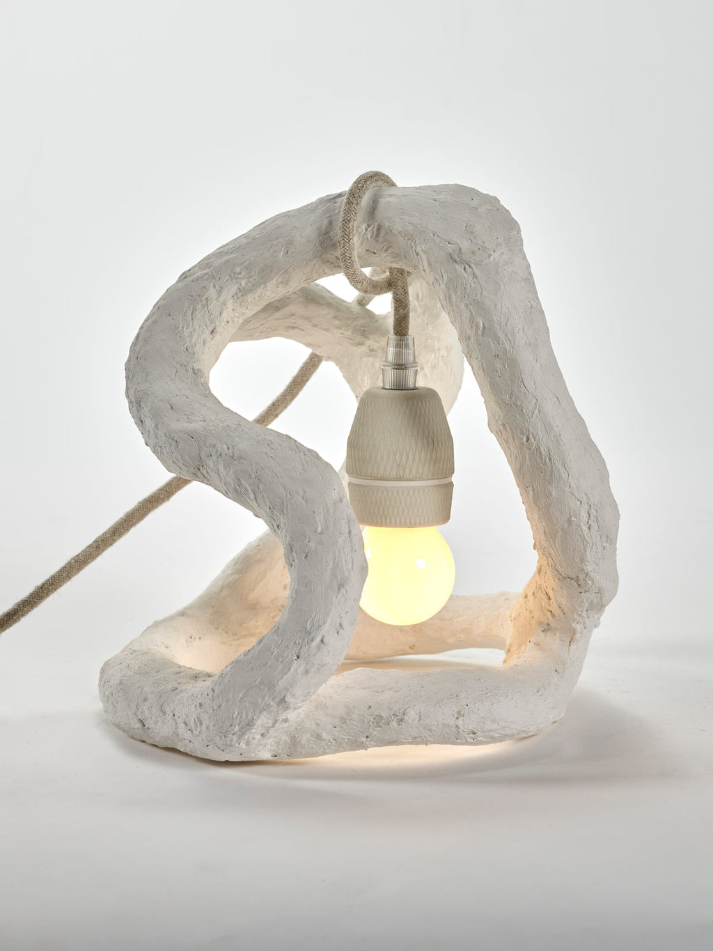 Sculpture Lamp - White - By Marie Michielssen
