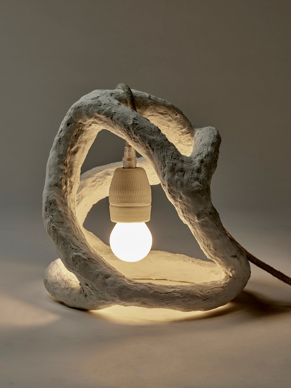 Sculpture Lamp - White - By Marie Michielssen