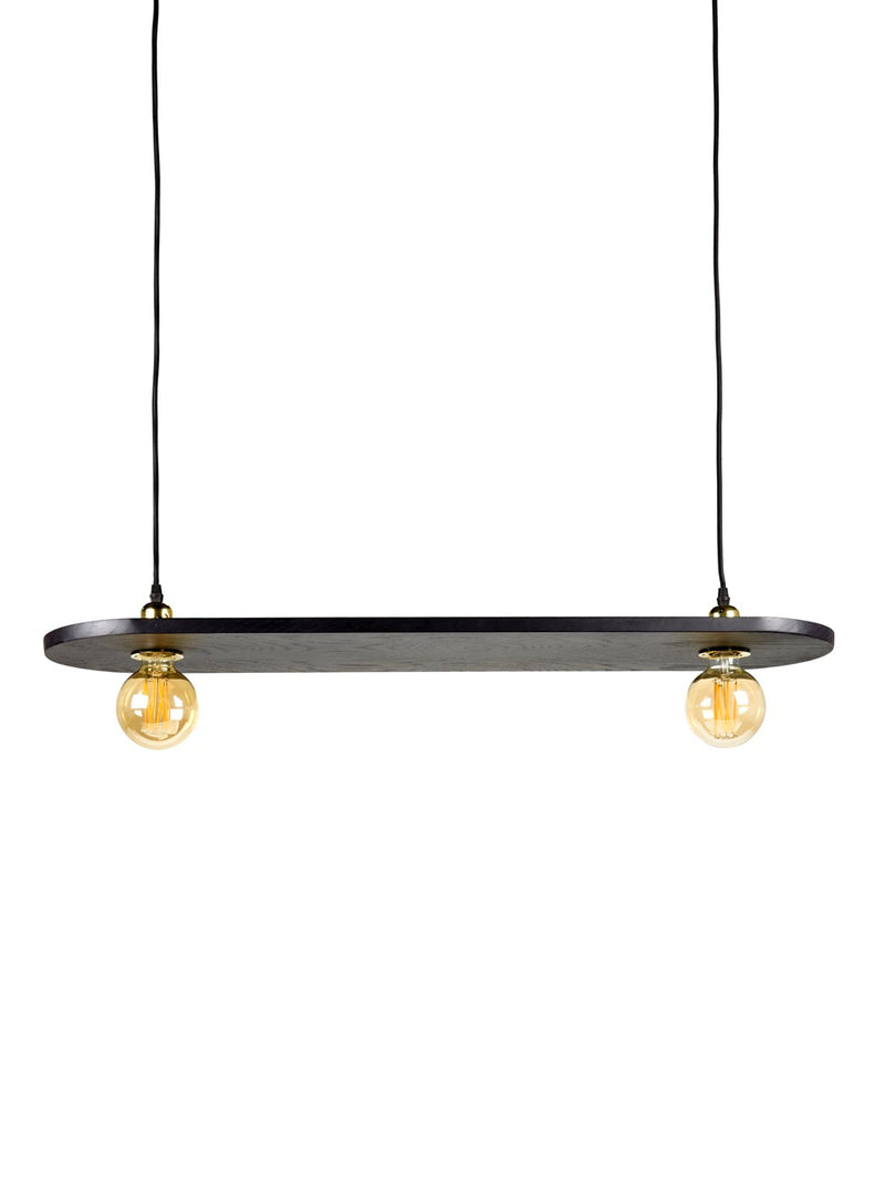 Lampe À Suspension N°16-02 - Bois - Noir