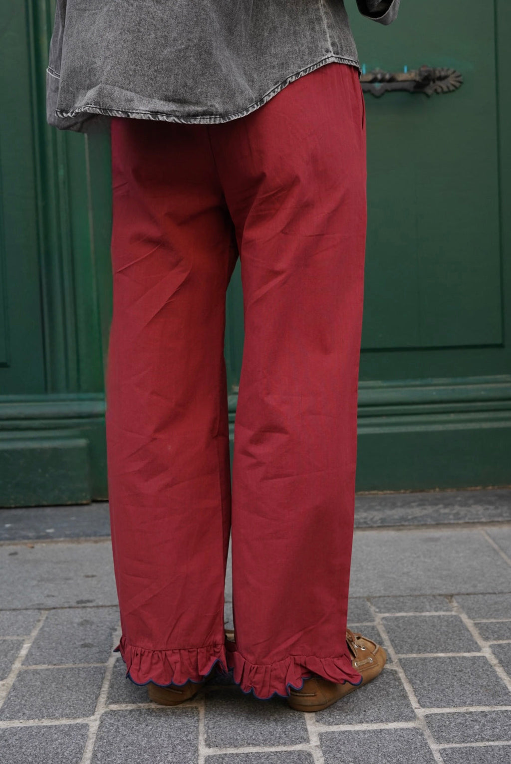 Octave Froufrou Terracotta Pants