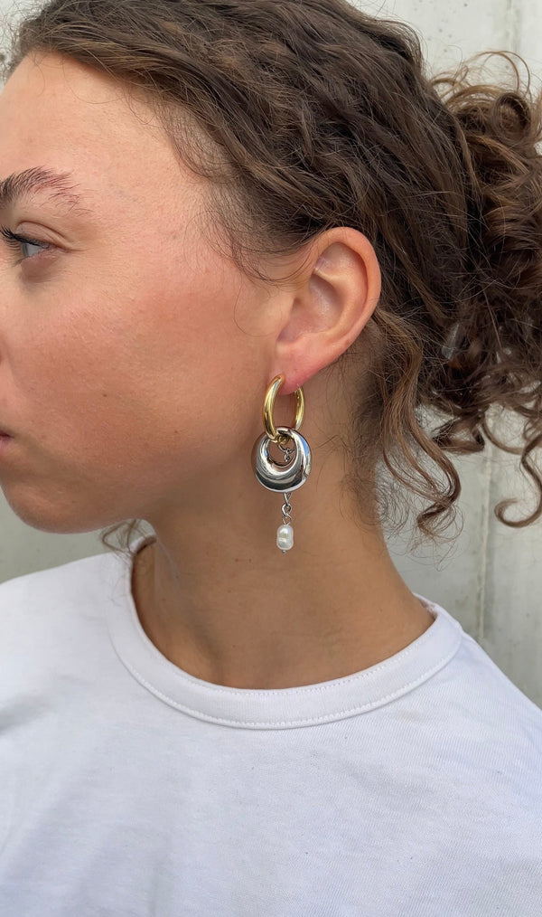 Oorbellen Asymmetric Grunge