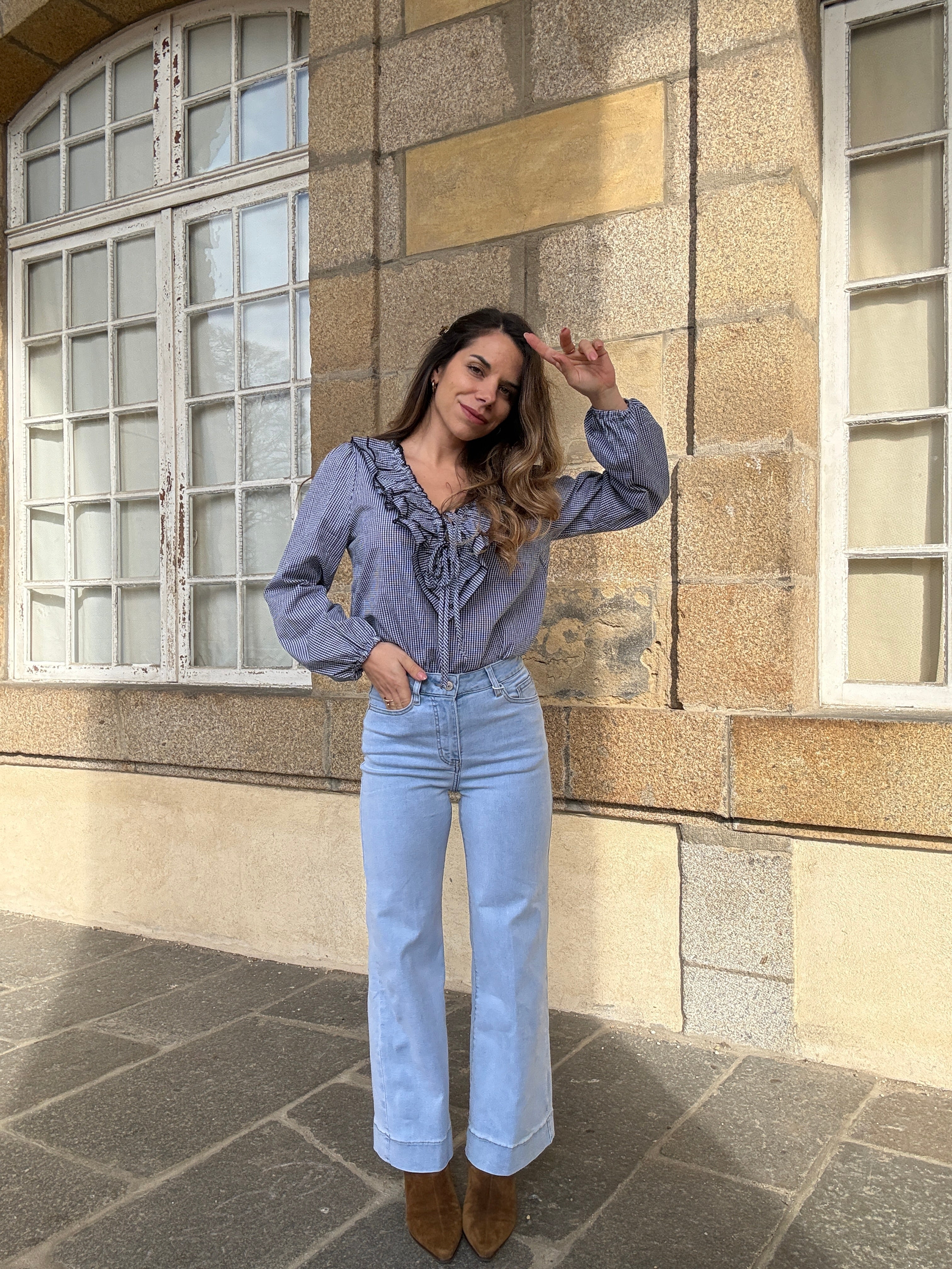 Jean Windy Azul Claro