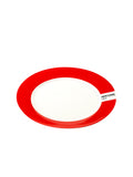 Set Of 6 Plates - S - Dark Orange - Pantone by Luca Trazzi