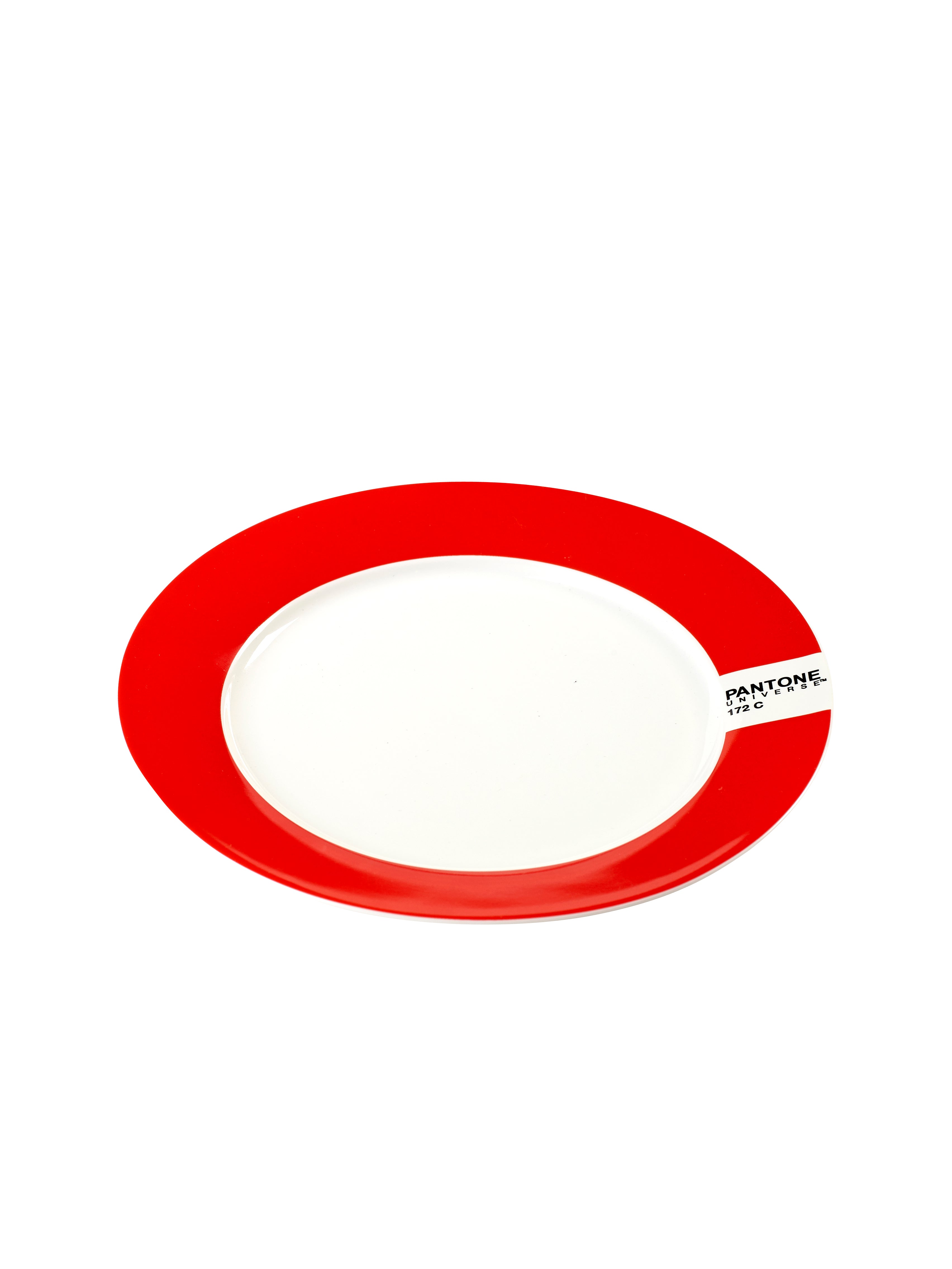 Set Of 6 Plates - S - Dark Orange - Pantone by Luca Trazzi